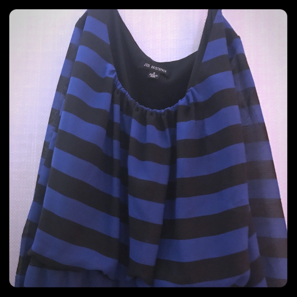 jodi kristopher stripe dress